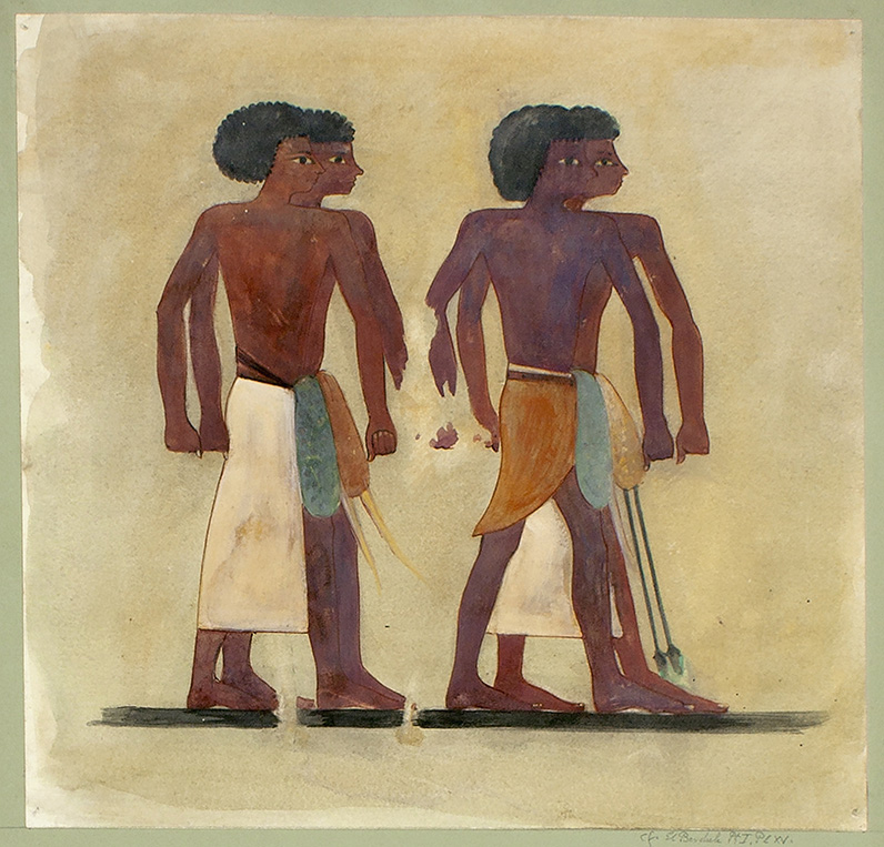 Griffith Institute Watercolour 154 [upper]