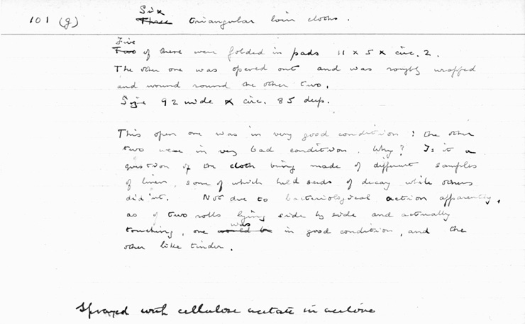 Card no. 101g relating to Carter no. 101g