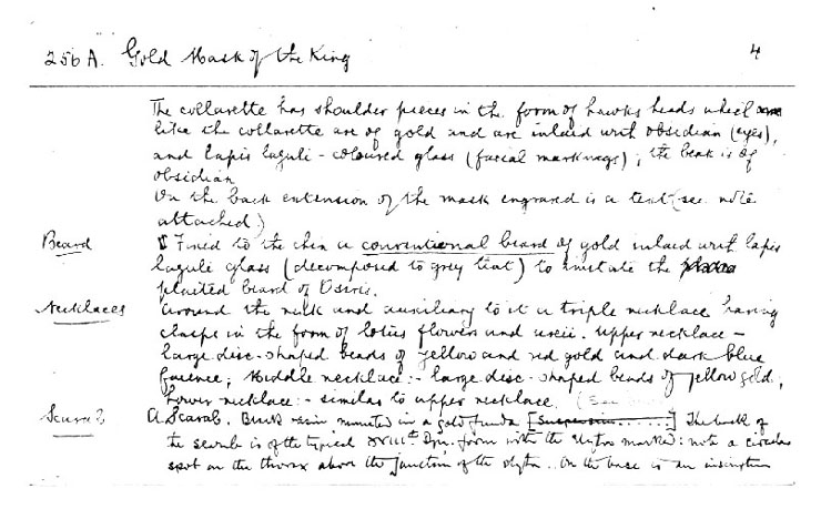 Card no. 256a-4 relating to Carter no. 256a