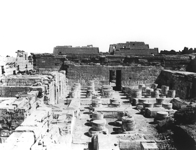 Sebah, J. P., The Theban west bank, Medinet Habu (c.1890
[Estimated date.])