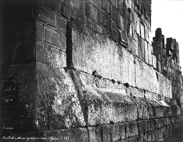 Bonfils, F., Baalbek (c.1870  [Estimated date.])