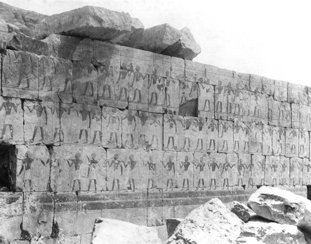 Beato, A., The Theban west bank, Deir el-Bahri (c.1895
[Estimated date.])