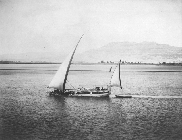 not known, The Theban west bank (c.1890
[Estimated date.])