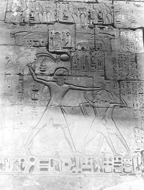 Beato, A., The Theban west bank, Medinet Habu (c.1890
[Estimated date.])