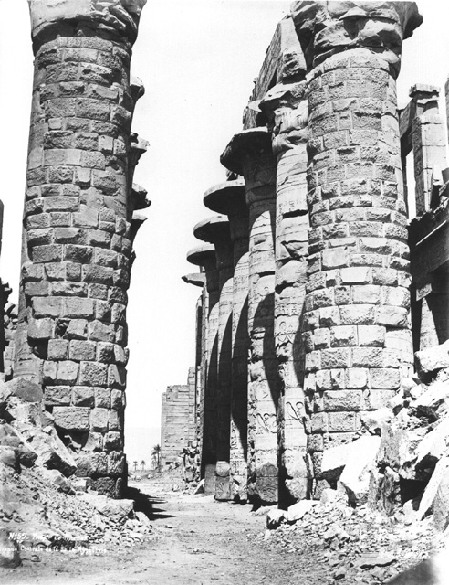 Sebah, J. P., Karnak (before 1874
[Gr. Inst. 3367 in an album dated 1873-4.])