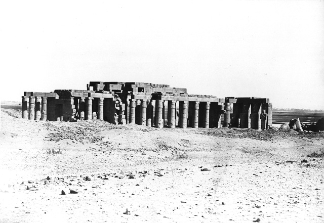 Beato, A., The Theban west bank, the Ramesseum (before 1872
[In an album dated 1871-2.])