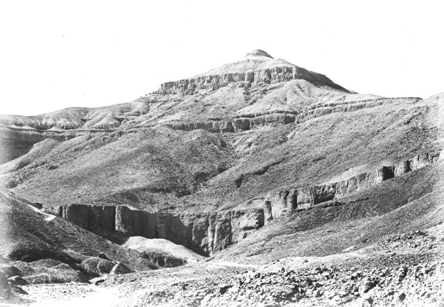 Beato, A., The Theban west bank, the Valley of the Kings (before 1872
[In an album dated 1871-2.])