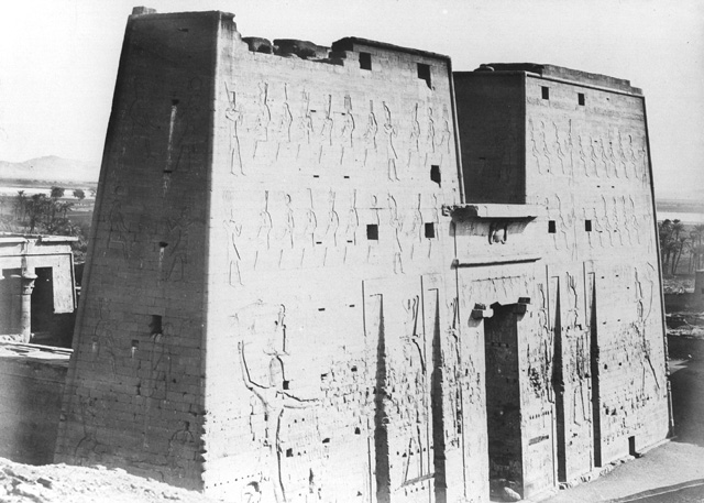 not known, Edfu (before 1872
[In an album dated 1871-2.])