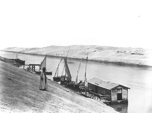 not known, Suez Canal (before 1872
[In an album dated 1871-2.])