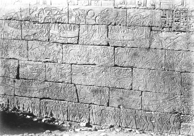 Beato, A., The Theban west bank, Medinet Habu (c.1890
[Estimated date.])
