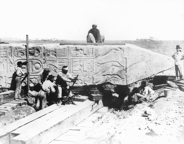 Borgiotti (probably), Alexandria (1877
[The London obelisk removed in 1877-8.])