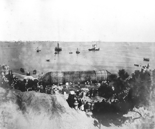 Borgiotti, Alexandria (1877
[The London obelisk removed in 1877-8.])