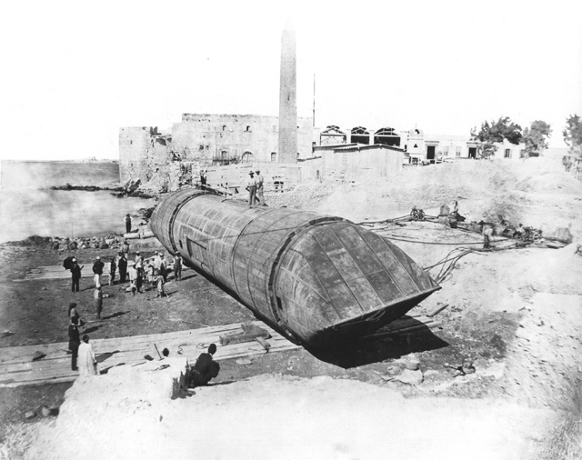 Borgiotti, Alexandria (1877
[The London obelisk removed in 1877-8.])