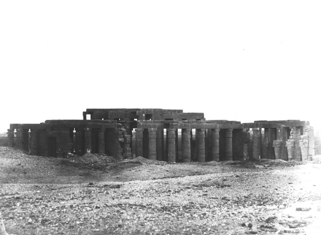 Hammerschmidt, W., The Theban west bank, the Ramesseum (1857-9
[The dates of Hammerschmidt's visits to Egypt.])