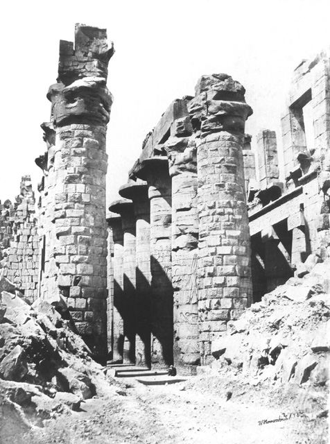 Hammerschmidt, W., Karnak (1857-9
[The dates of Hammerschmidt's visits to Egypt.])