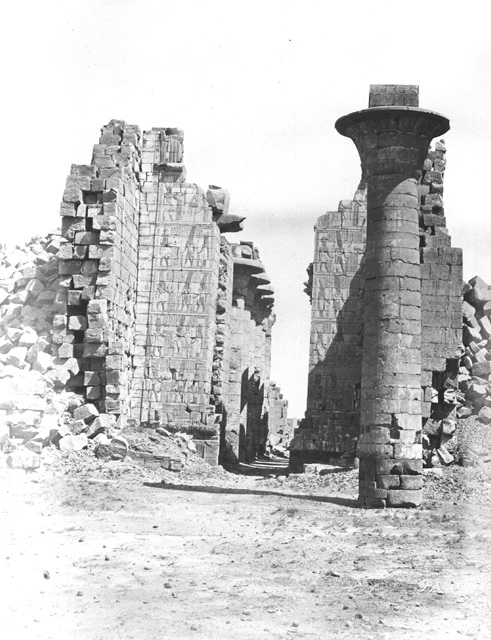 Sebah, J. P., Karnak (before 1876
[Gr. Inst. Library A 35 in an album dated 1876.])