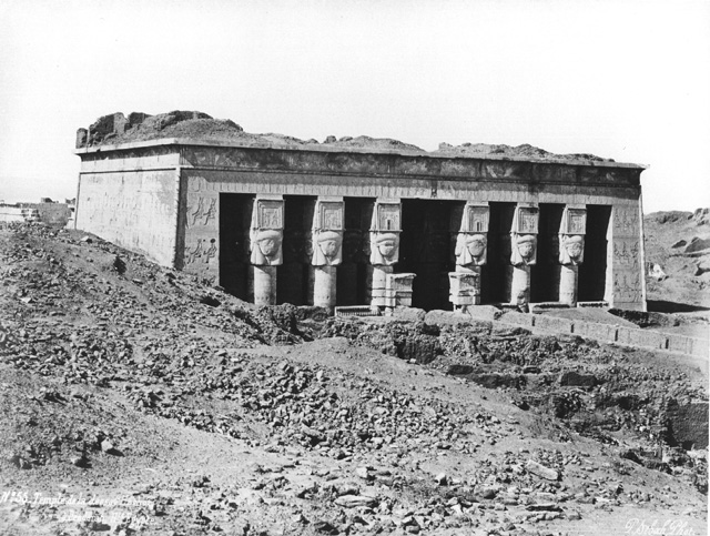 Sebah, J. P., Dendara (c.1875
[Estimated date.])