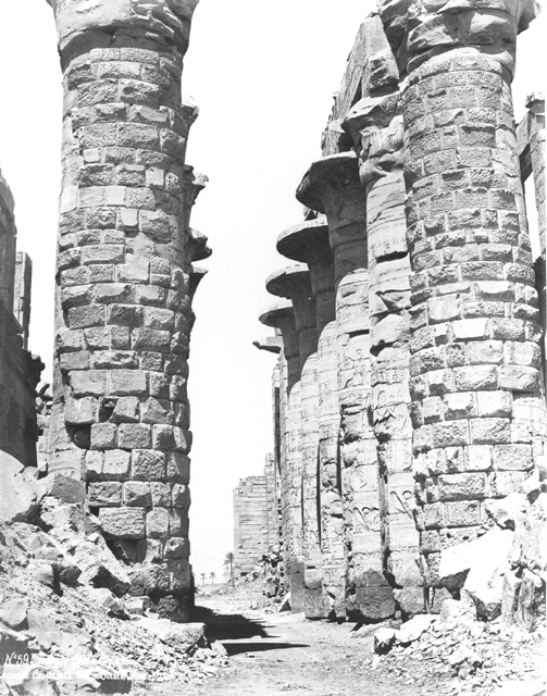 Sebah, J. P., Karnak (before 1874
[Contemporary with Gr. Inst. 3367.])