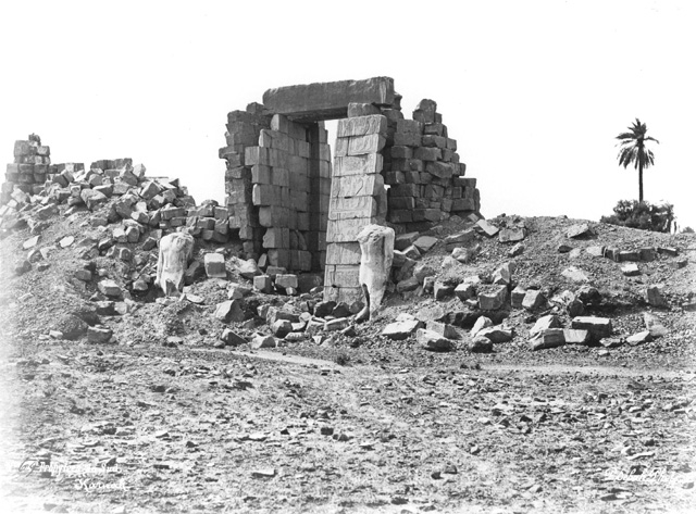 Sebah, J. P., Karnak (c.1875
[Estimated date.])