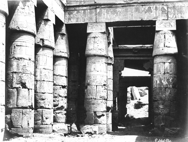 Sebah, J. P., Karnak (c.1875
[Estimated date.])