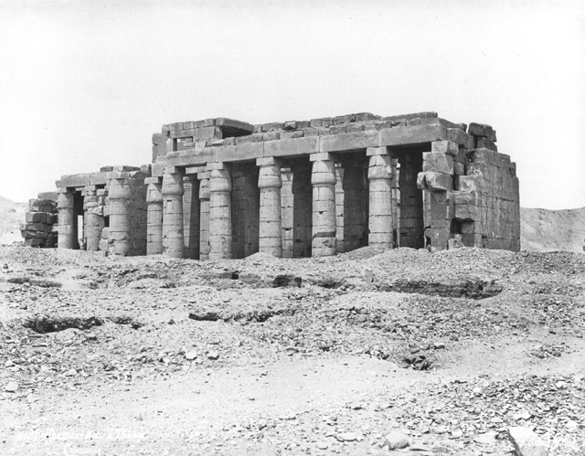 Sebah, J. P., The Theban west bank, the Ramesseum (c.1875
[Estimated date.])