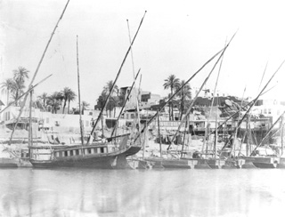 not known, Aswan (before 1893
[The date of the building of the quay wall.]) (Enlarged image size=32Kb)