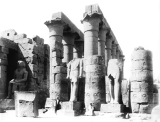 Beato, A., Luxor (c.1890
[Estimated date.]) (Enlarged image size=35Kb)
