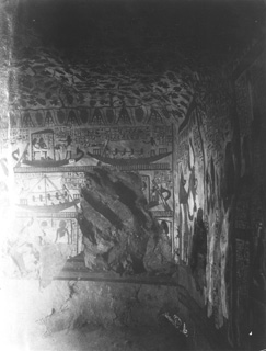 Beato, A., The Theban west bank, the necropolis (c.1890
[Estimated date.]) (Enlarged image size=29Kb)