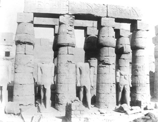 Sebah, J. P., Luxor (c.1890
[Estimated date.]) (Enlarged image size=38Kb)