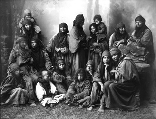 Bonfils, F. [from the style of the caption], Studio groups and portraits (c.1880  [Estimated date.]) (Enlarged image size=83Kb)