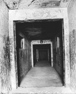 Zangaki, G., The Theban west bank, the Valley of the Kings (c.1890
[Estimated date.]) (Enlarged image size=40Kb)