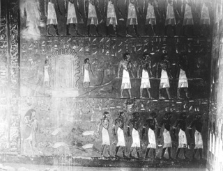 not known, The Theban west bank, the Valley of the Kings (c.1890
[Estimated date.]) (Enlarged image size=42Kb)