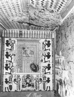 Beato, A., The Theban west bank, the necropolis (c.1890
[Estimated date.]) (Enlarged image size=54Kb)