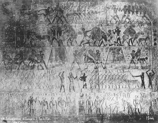 Sebah, J. P., Saqqara (c.1880
[Estimated date.]) (Enlarged image size=53Kb)