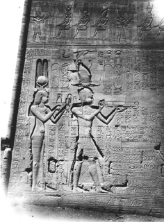 not known, Dendara (c.1890
[Estimated date.]) (Enlarged image size=47Kb)