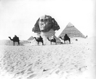 Bonfils, F., Giza (c.1880
[Estimated date.]) (Enlarged image size=28Kb)