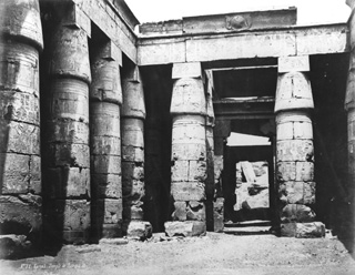 Sebah, J. P., Karnak (before 1874
[In an album dated 1873-4.]) (Enlarged image size=44Kb)