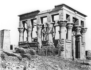 Sebah, J. P., Philae (before 1874
[In an album dated 1873-4.]) (Enlarged image size=47Kb)
