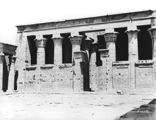 Sebah, J. P., Edfu (before 1874
[In an album dated 1873-4.]) (Enlarged image size=37Kb)