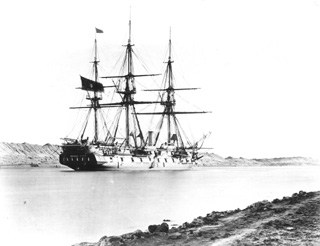 not known, Suez Canal (before 1872
[In an album dated 1871-2.]) (Enlarged image size=25Kb)
