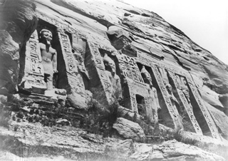Beato, A., Abu Simbel (c.1890
[Estimated date.]) (Enlarged image size=47Kb)