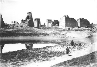Beato, A., Karnak (c.1890
[Estimated date.]) (Enlarged image size=35Kb)