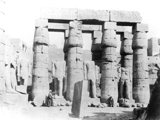 Beato, A., Luxor (c.1900
[In an album dated 1904.]) (Enlarged image size=36Kb)