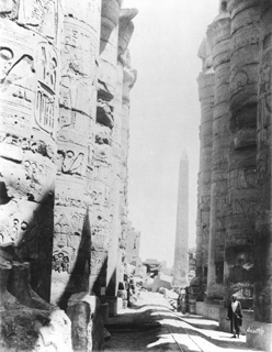 Beato, A., Karnak (c.1900
[In an album dated 1904.]) (Enlarged image size=40Kb)