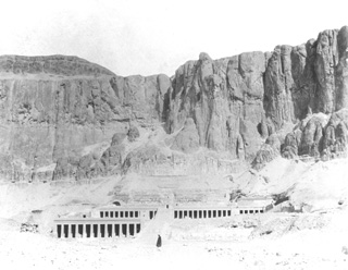 not known, The Theban west bank, Deir el-Bahri (c.1895
[Estimated date.]) (Enlarged image size=34Kb)