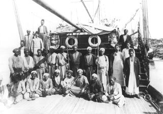 not known, Nile transport (c.1890
[Estimated date.]) (Enlarged image size=38Kb)
