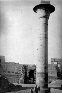 Beato, A. (probably)
[In an album where photographs appear to be exclusively by A. Beato.], Karnak (c.1900
[Taken at the same time as Gr. Inst. 4143 which is in an album dated 1904.]) (Enlarged image size=49Kb)