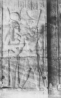 Zangaki, G., Edfu (c.1890
[Estimated date.]) (Enlarged image size=36Kb)