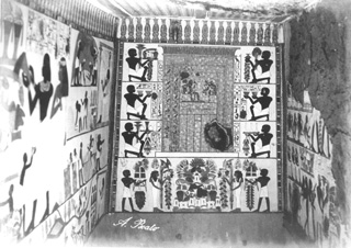 Beato, A., The Theban west bank, the necropolis (c.1890
[Estimated date.]) (Enlarged image size=45Kb)