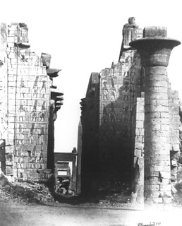 Hammerschmidt, W., Karnak (1857-9
[The dates of Hammerschmidt's visits to Egypt.]) (Enlarged image size=37Kb)